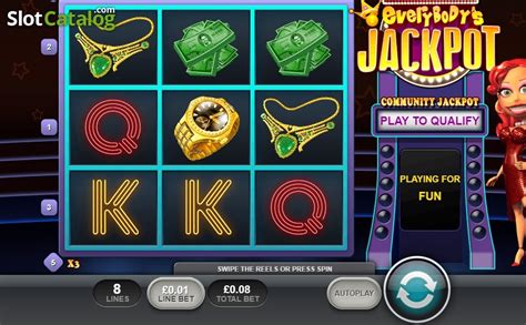 Everybody's Jackpot Slot by Playtech .